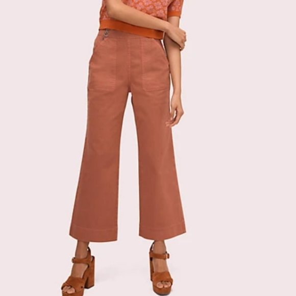 kate spade Pants - ❤️HP❤️ Kate Spade New York Wide Leg Crop Pant 32